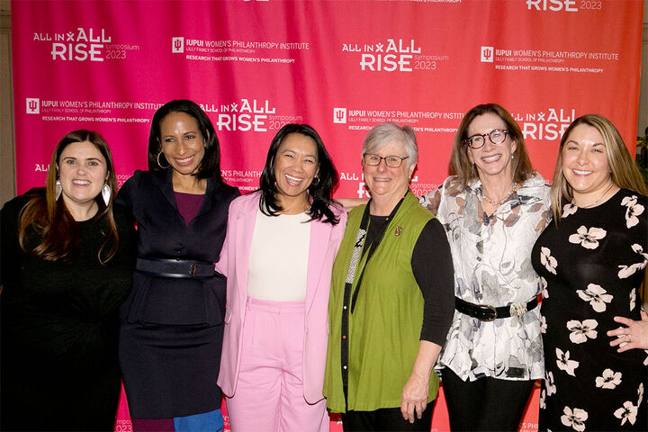 Members of the IU Indianapolis Women's Philanthropy Institute.